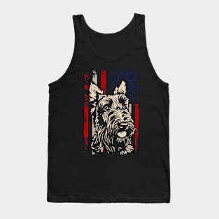 Highland Hounds Trendy Tee for Fans of Scottish Terriers Tank Top